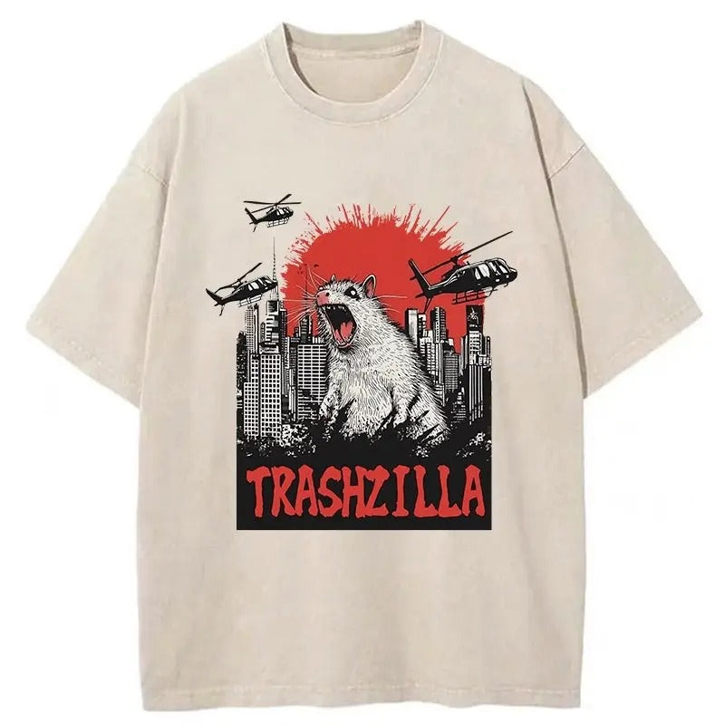 Funny Meme Shirt, Possum With Helicopter Shirt, Possum Meme Outfit, Vintage 90s Unisex Colors Gift For Animal Lover,...