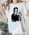 Funny Middle Finger From Zach T-Shirt, Zach Fan Shirt, Country Music Bryan Shirt, The Quittin Time Tour Bryan Shirt, Full...