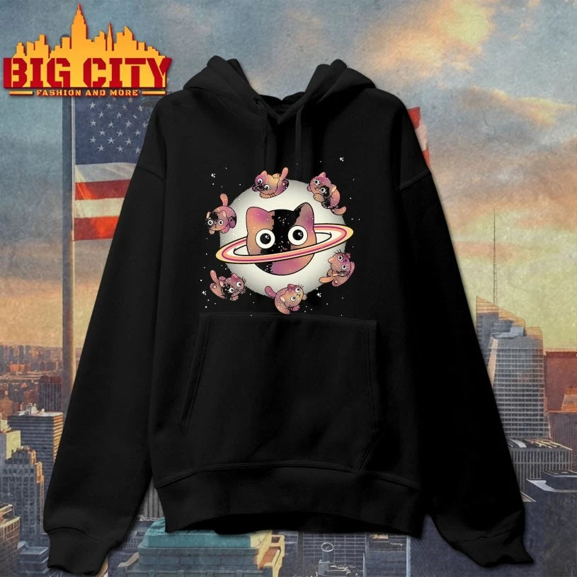 Funny Space Galaxy Cats shirt