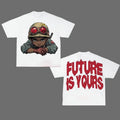 Future Is Your Big Face Fashion Flame GraphicT Shirt Y2k Design New Streetwear Hoodie, Sweatshirt | RetroVerseTees.com