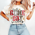 Game Day Baseball T-Shirt, Baseball Bow Shirt, Baseball Mama T-Shirt, Brushstroke Shirt Hoodie, Sweatshirt