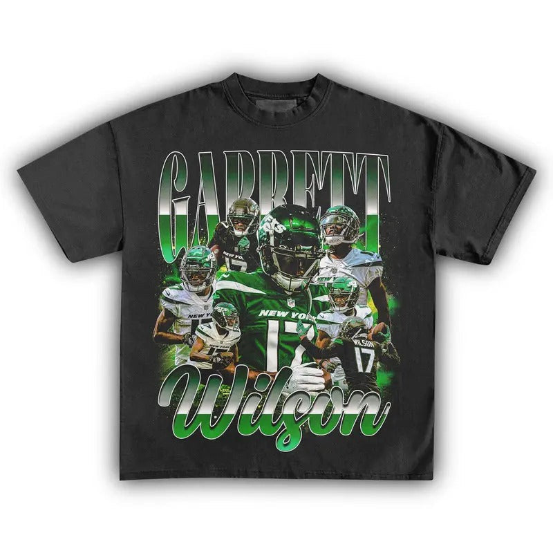 Garrett Wilson T-shirt Sweatshirt Hoodie For Fans _369 - Unisex And Inclusive - Multiple Colorways