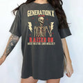 Gen X 1965-1980 Vintage Shirt, Funny Generation X Retro T-shirt, Gen X Raised On Hose Water And Neglect Vintage Graphic...