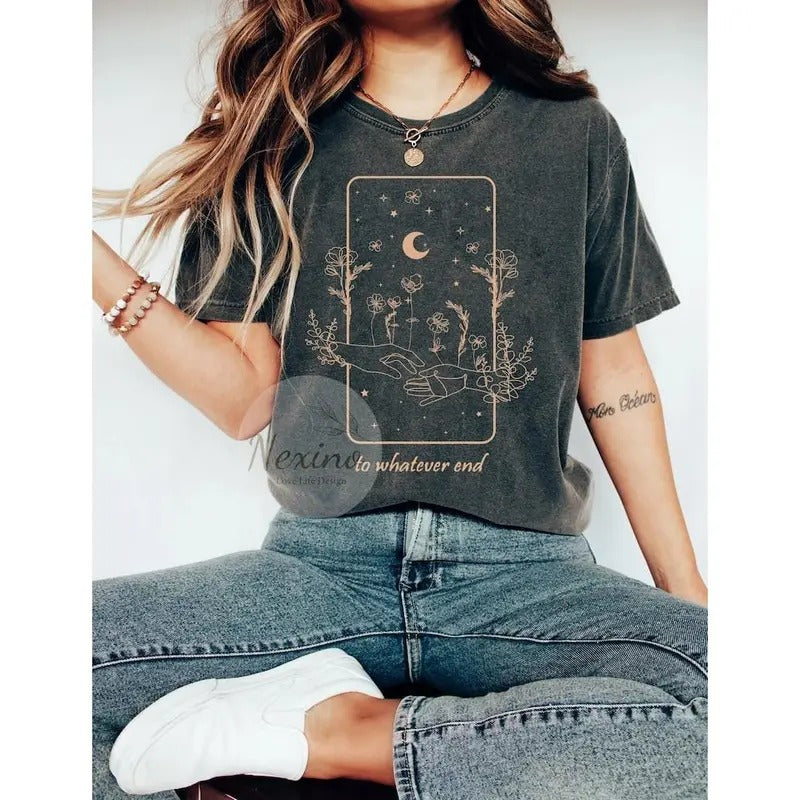 Gift for bookish, ACOTAR shirt, Bookish Shirt, Gift For Her, Gift For Fan Girl, Throne Of Glass Shirt Hoodie, Sweatshirt