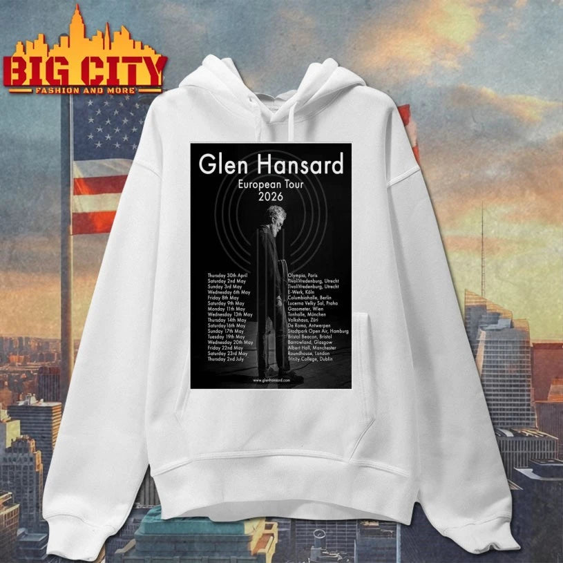 Glen Hansard Europe 2026 New Poster shirt