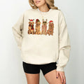 Golden Retriever Christmas Sweatshirt, Dog Christmas Sweatshirt, Golden Mom Tshirt, Christmas Sweatshirt, Gift for Dog...