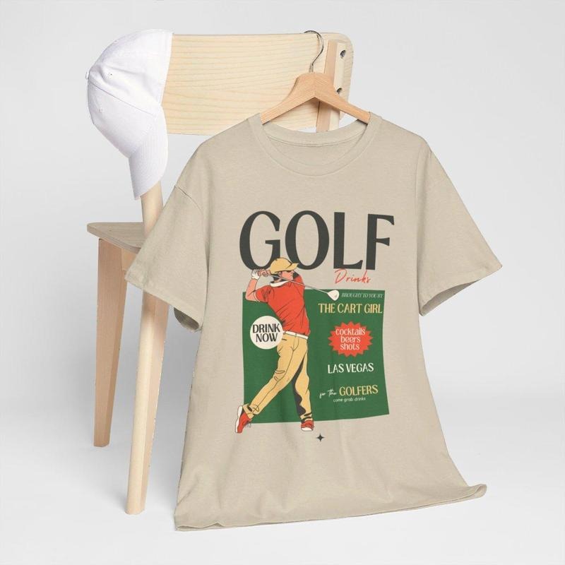 Golf T-shirt Cotton Unisex, Golf T-shirt For Men and Women Hoodie, Sweatshirt | RetroVerseTees.com