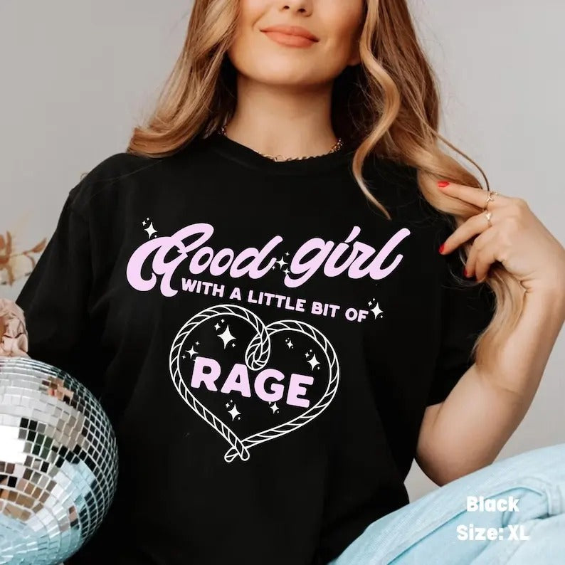 Good Girl With Rage Kelsea Ballerini Shirt Hoodie, Sweatshirt | RetroVerseTees.com