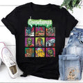 Goosebumps 90s Movie Vintage Shirt,   Land, Characters Tshirt, Slappy, Will Blake, Carly Beth Caldwell, The Haunted Mask...
