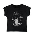 Gothic Emo Girl Tops Baby Tee, Y2k Deftones Graphic Baby Tee, Women Summer Short Sleeve Shirt, Emo Scene 2000s Clothes,...