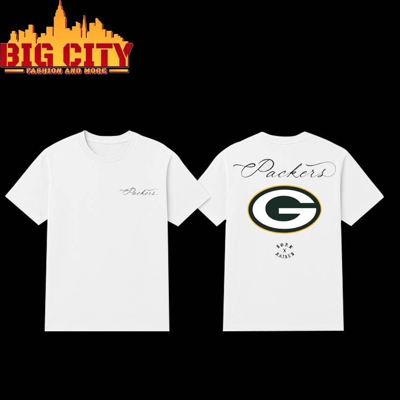 Green Bay Packers Born x Raised 2025 Two Sided Shirt