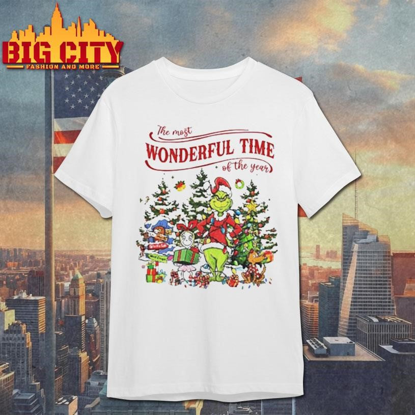 Grinch and Friends the most wonderful time of the year Christmas shirt