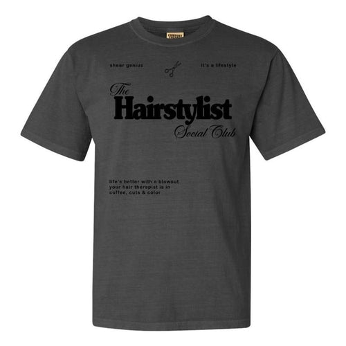 'Hairstylist Social Club' T-Shirt Hoodie, Sweatshirt | RetroVerseTees.com