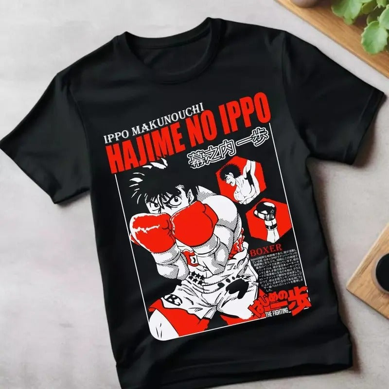 Hajime No Ippo T-shirt Kamogawa Boxing Gym Ippo Makunouchi Kbg Sport Unisex Shirt Hoodie, Sweatshirt | RetroVerseTees.com