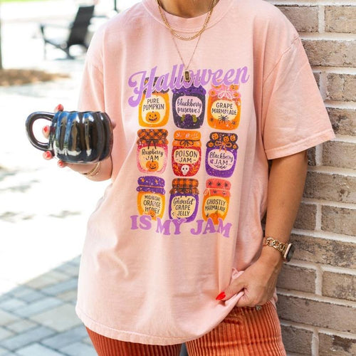 'Halloween Is My JAM' T-Shirt Hoodie, Sweatshirt | RetroVerseTees.com