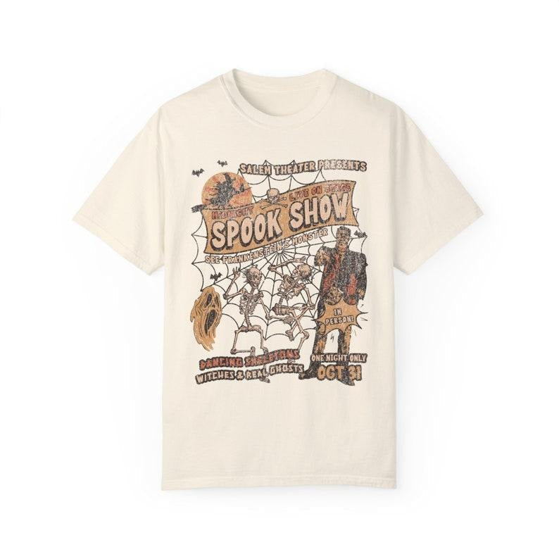 Halloween Shirt Monster Mash Tee Retro Halloween Monster Shirt crew neck plaid Crewneck Cotton Hoodie, Sweatshirt