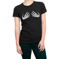 Halloween Skeleton Hands Women's T-Shirt Casual Comfort Hoodie, Sweatshirt | RetroVerseTees.com