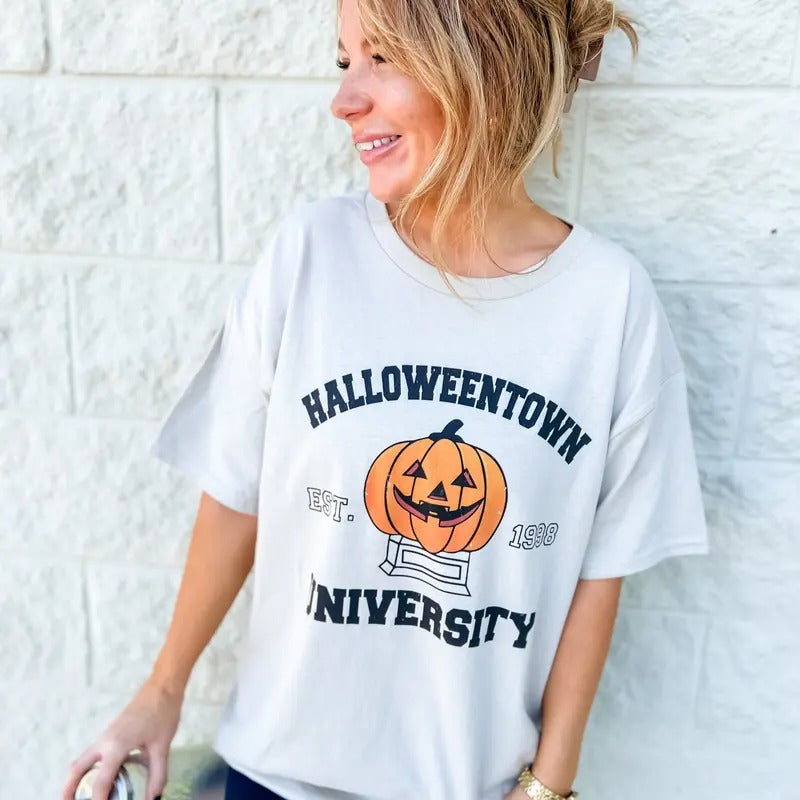 Halloween Town Graphic Tee Hoodie, Sweatshirt | RetroVerseTees.com
