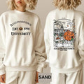 Halloweentown Est 1998 Back and Front Sweatshirt, Retro Halloween Town Hoodie, Halloweentown University Halloween Fall...