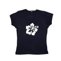 Hawaiian Flower Baby Tee, Goth Short Sleeve Emo Girls Tops, Y2k Top Women Streetwear, Emo Scene 2000s Clothes, Women...