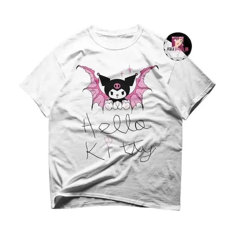 Hello Cat T-shirt, Cat Tee, Kitttyyy Shirt Hoodie, Sweatshirt | RetroVerseTees.com