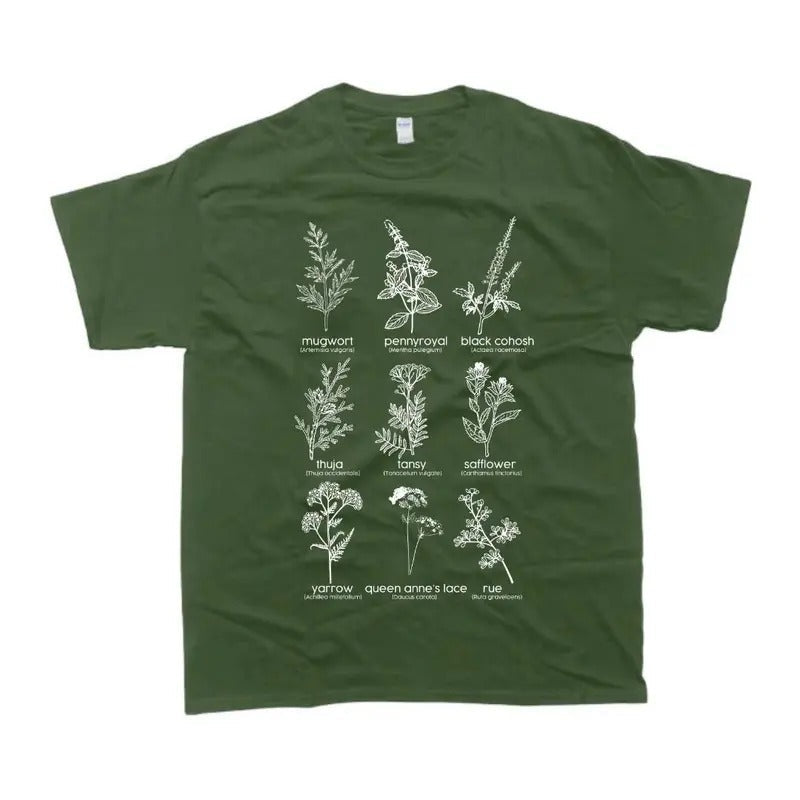 Herbs For Reproductive Freedom T-shirt - Menswear Graphic Tee Hoodie, Sweatshirt | RetroVerseTees.com