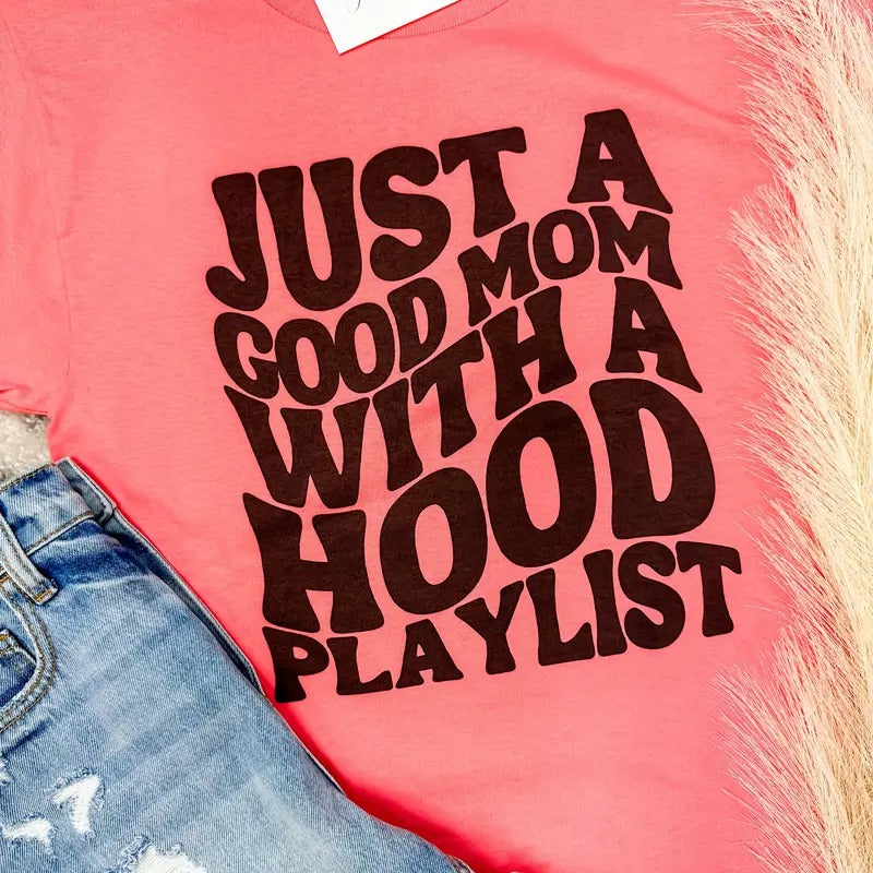 Hood Playlist Graphic Tee Hoodie, Sweatshirt | RetroVerseTees.com