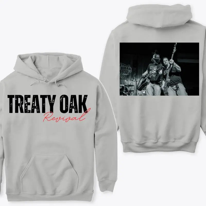 Treaty Oak Revival Bands Hoodie/T_shirt  Vintage Style Unisex T-shirt/Hoodie, Vintage for Men and Women Sweatshirt