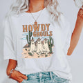 Howdy Ghouls Desert Shirt  (COMFORT COLORS T-SHRIT, CAUSAL SHIRT UNISEX, HALLOWEEN CLOTHING, GRAPHIC APPAREL) Cotton...