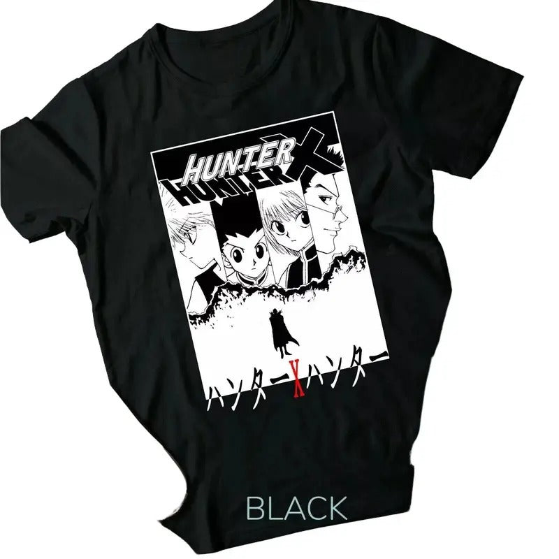 Hunter X Hunter Gon Killua hxh ANIME MANGA à manches courtes Unisexe T-Shirt Hoodie, Sweatshirt | RetroVerseTees.com