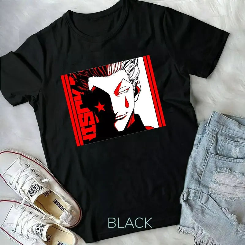 Hunter X Hunter Hisoka best anime manga Unisex T-Shirt Hoodie, Sweatshirt | RetroVerseTees.com