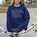 I Didn't Vote for Him Shirt Sweatshirt Hoodie, Don't Look at Me Shirt, Feminist Shirt For Her, Female Rage Tee, I Didn't...