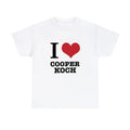 I HEART COOPER KOCH T shirt, I love Cooper Koch shirt Hoodie, Sweatshirt | RetroVerseTees.com