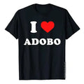 I Love Adobo Filipino Food Philippines Premium T-Shirt Designer Male T Shirt Slim Fit Tops & Tees Cotton Printed, Gift...