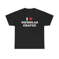 I Love Nicholas Chavez Shirt Unisex Graphic Tee TV Drama Character Top Hoodie, Sweatshirt | RetroVerseTees.com