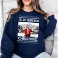 I'll be home for christmas Trum 2024 Shirt Sweatshirt Hoodie | RetroVerseTees.com