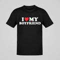 I love boyfriend - I love girlfriend T-shirt - Valentine's Gift Cotton Menswear Hoodie, Sweatshirt | RetroVerseTees.com