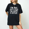 I'm Not Just A Mom I'm Also A Bitch Skull Shirt,I'm Not Just A Mom Shirt,Mom Bitch Shirt,Funny Mom Shirt,I'm A Bitch...
