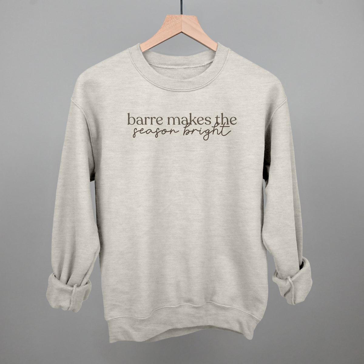 Barre Makes The Season Bright T-Shirts, Hoodie, Sweatshirt | RetroVerseTees.com (Image 1)