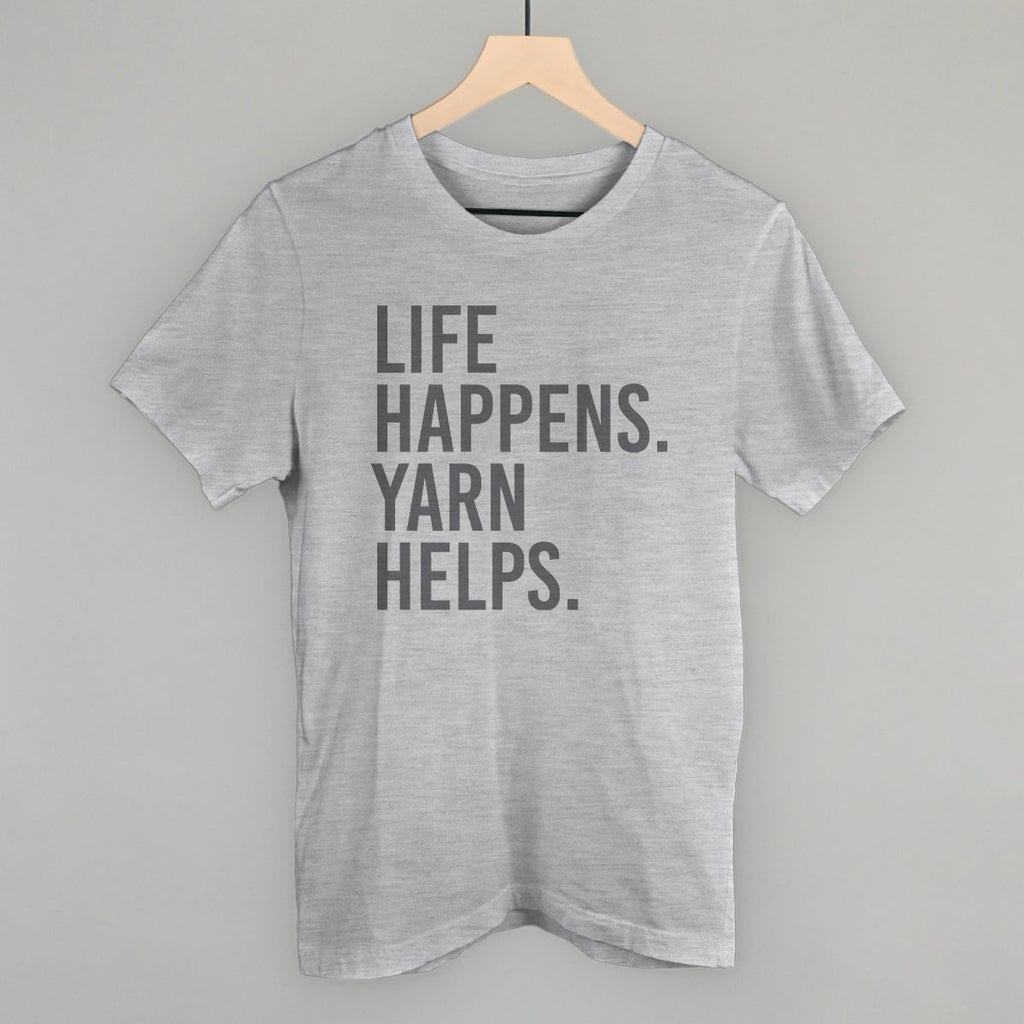 Life Happens Yarn Helps T-Shirts, Hoodie, Sweatshirt | RetroVerseTees.com (Image 2)