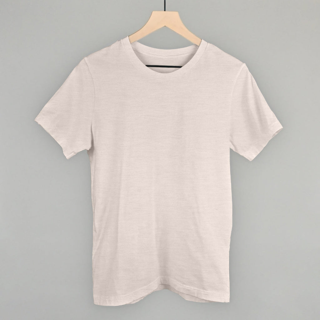 Blank Heather Tee Shirt Hoodie, Sweatshirt | RetroVerseTees.com (Image 2)