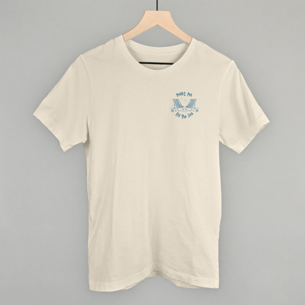 Meet Me By The Sea Beach Chairs (Left Chest) T-Shirts, Hoodie, Sweatshirt | RetroVerseTees.com (Image 2)