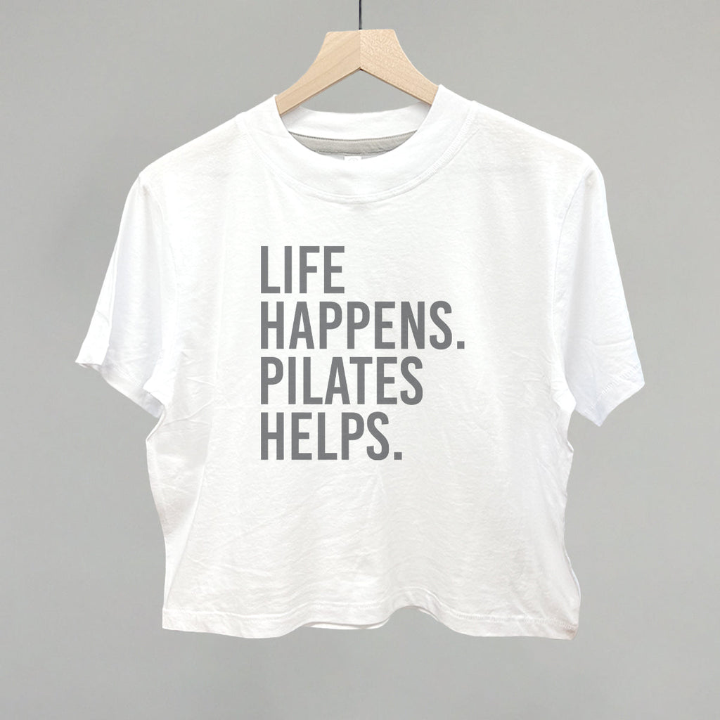 Life Happens Pilates Helps T-Shirts, Hoodie, Sweatshirt | RetroVerseTees.com (Image 2)