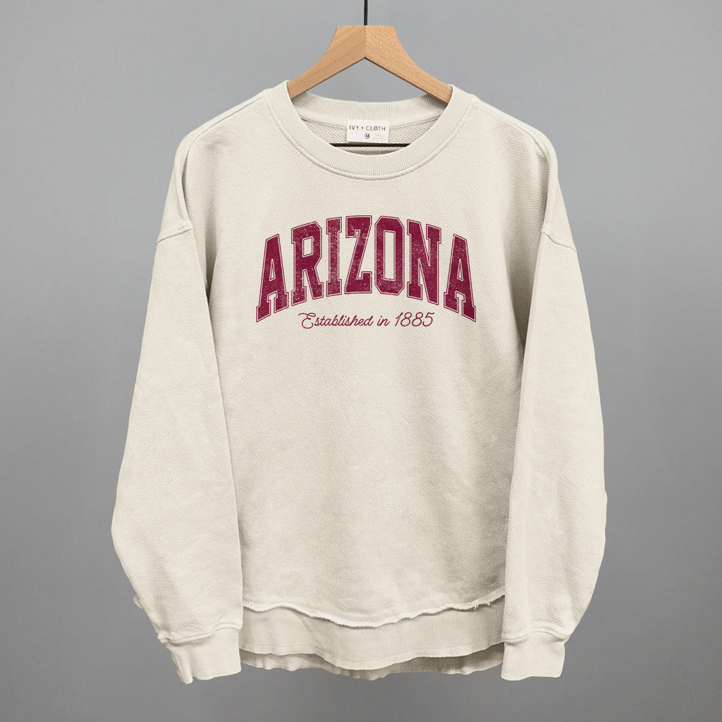 Arizona Varsity Arch T-Shirts, Hoodie, Sweatshirt | RetroVerseTees.com (Image 1)