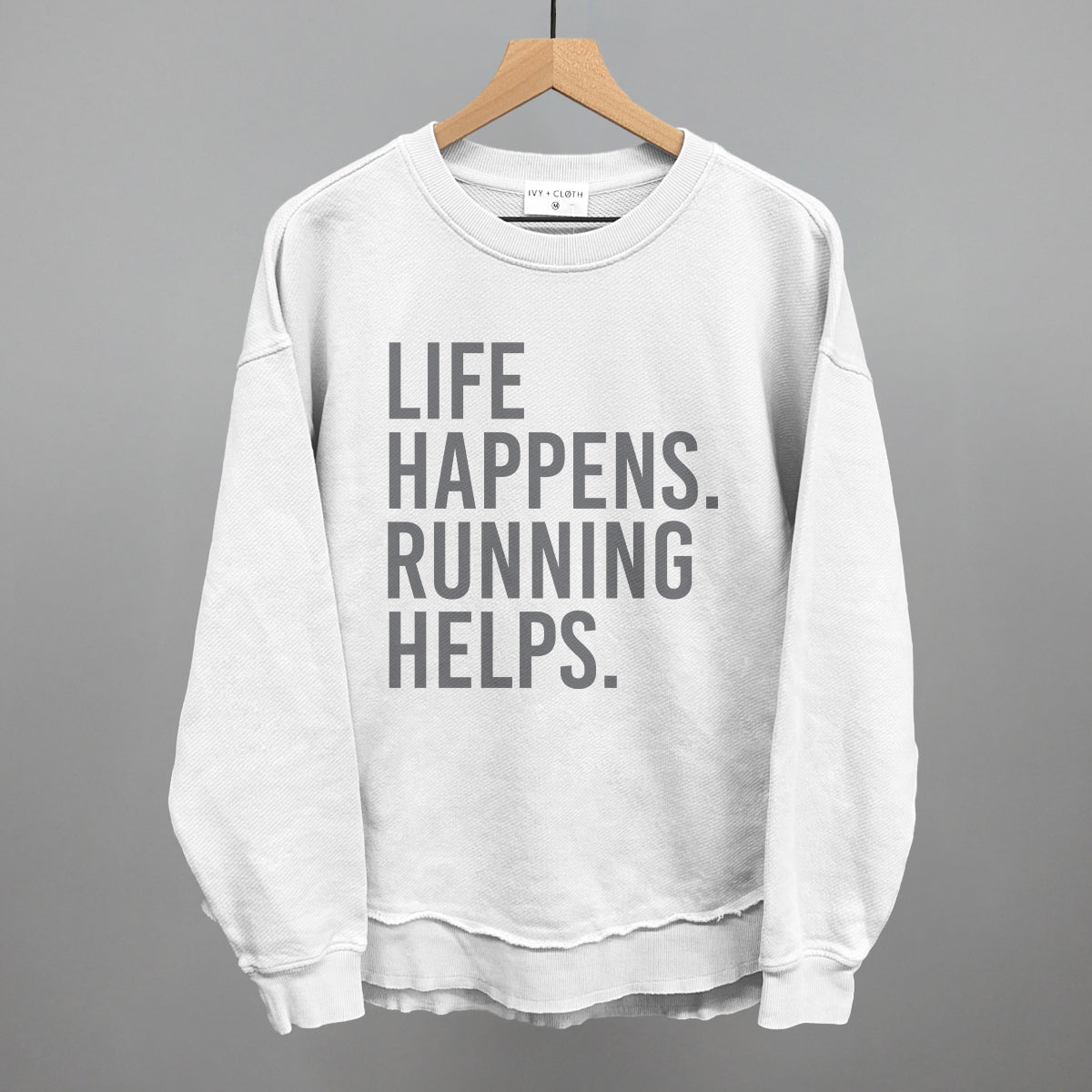 Life Happens. Running Helps. T-Shirts, Hoodie, Sweatshirt | RetroVerseTees.com (Image 4)