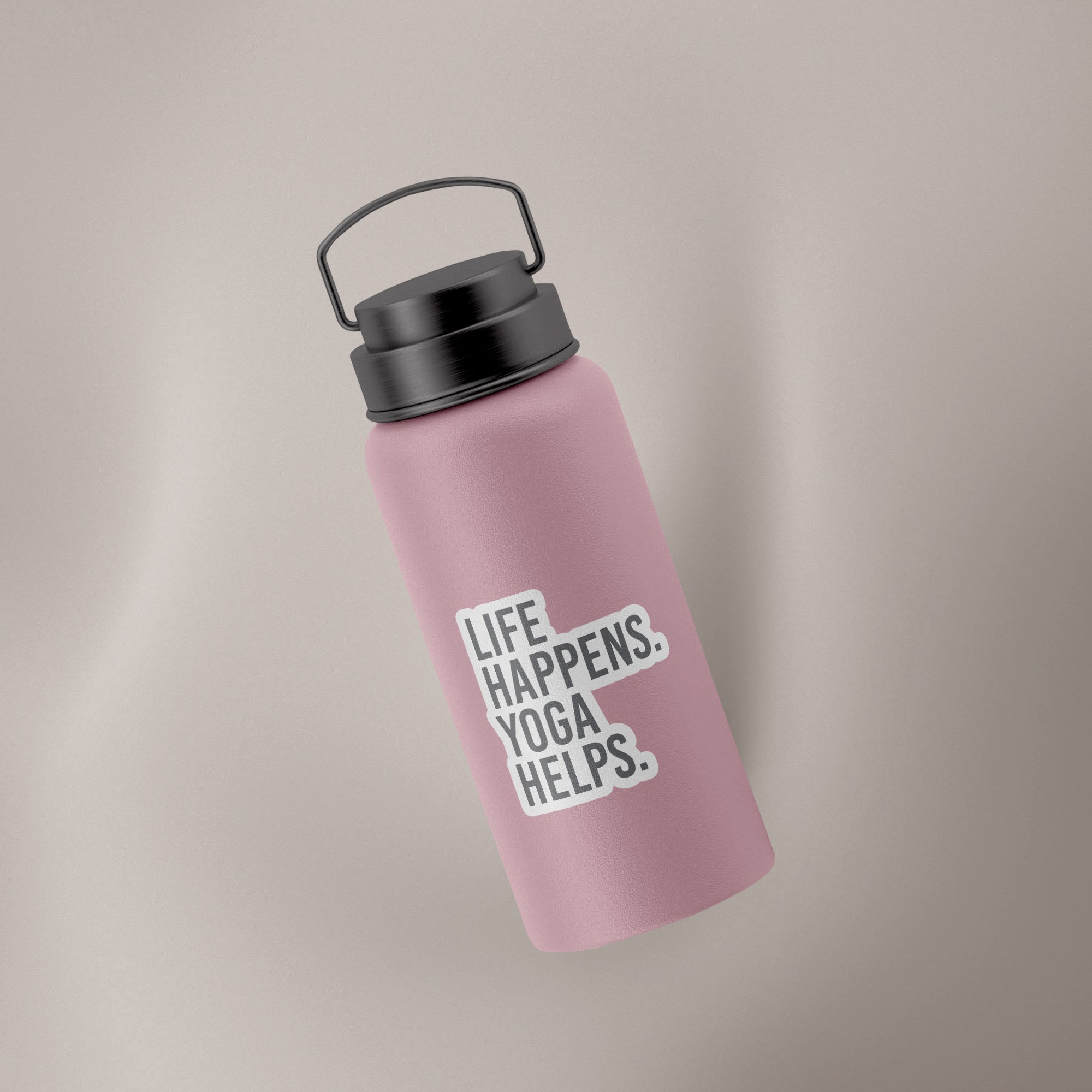 Life Happens Yoga Helps Decal T-Shirts, Hoodie, Sweatshirt | RetroVerseTees.com (Image 2)