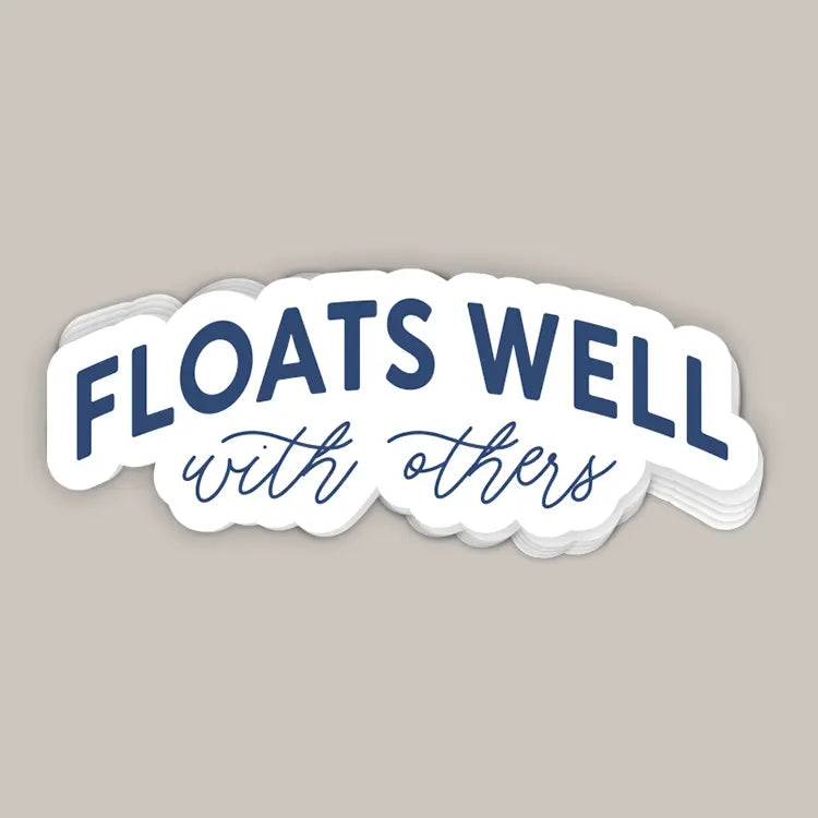 Floats Well With Others (Decal) T-Shirts, Hoodie, Sweatshirt | RetroVerseTees.com (Image 1)