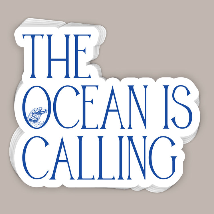 The Ocean Is Calling (Decal) T-Shirts, Hoodie, Sweatshirt | RetroVerseTees.com (Image 1)
