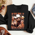 If You Feel It Sweatshirt, Chase It Sweatshirt, Glen Powell as Tyler Owens Sweatshirt, Glen Powell Cowboy Sweatshirt,...