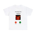 Incoming call Inspired 5 noches con alfredo T-Shirt Gaming Fan Gift Unisex Graphic Tee Hoodie, Sweatshirt